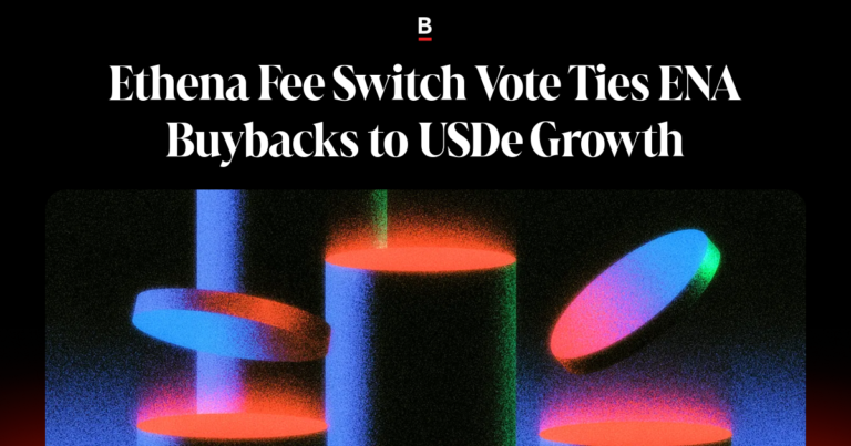 Ethena Fee Switching Vote Ties ENA Buybacks to USDe Growth
