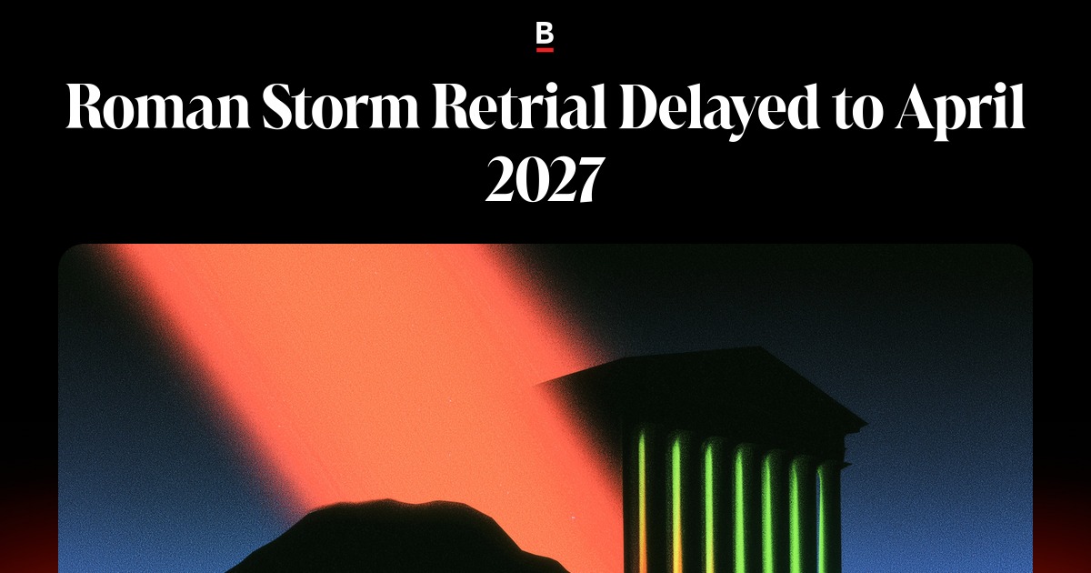 Roman Storm retrial postponed to April 2027