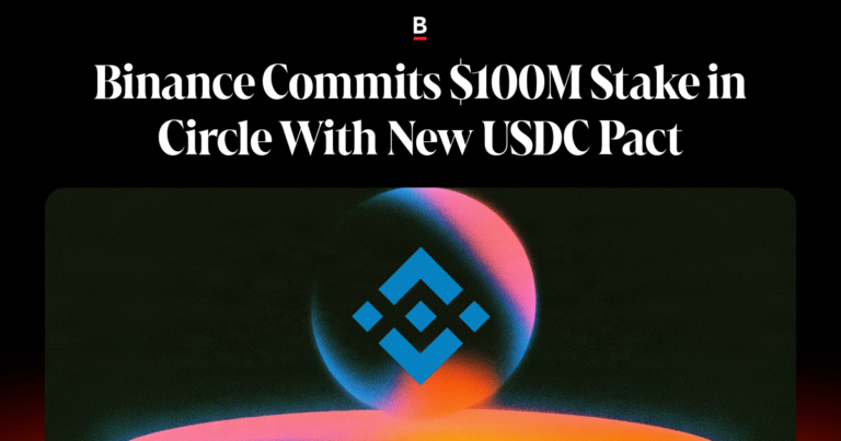 Binance commits 0 million stake in circle with new USDC pact
