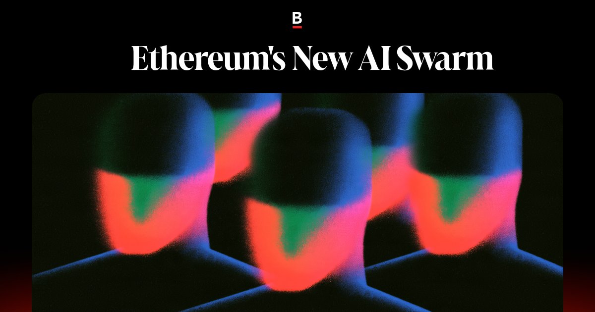 🏴 Ethereum’s new AI swarm