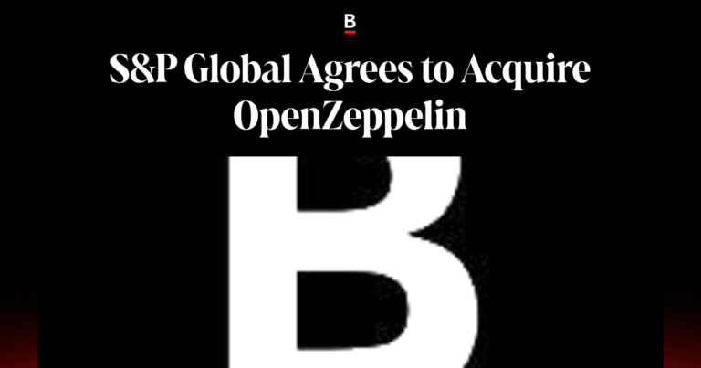 S&P Global agrees to acquire OpenZeppelin