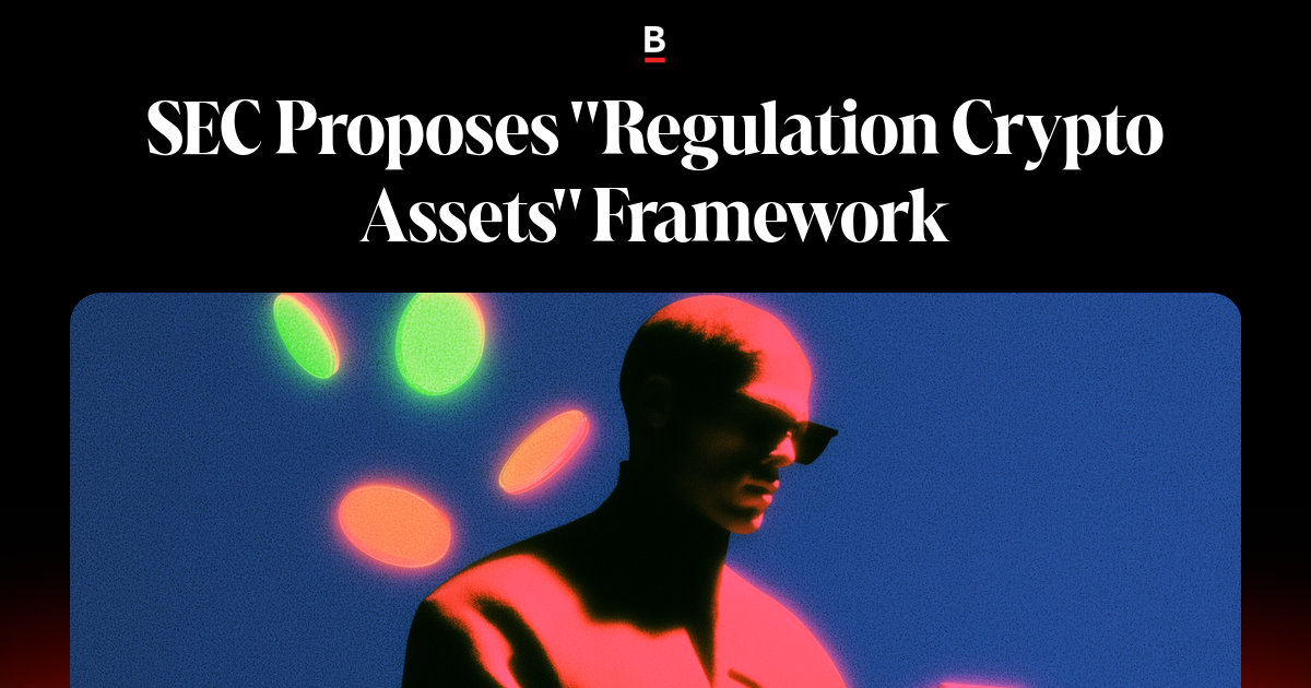 SEC Proposes “Crypto Asset Regulation” Framework