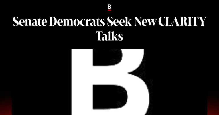 Senate Democrats seek new CLARITY talks