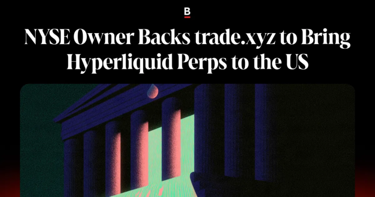 NYSE owner backs trade.xyz to bring hyperliquids to the US