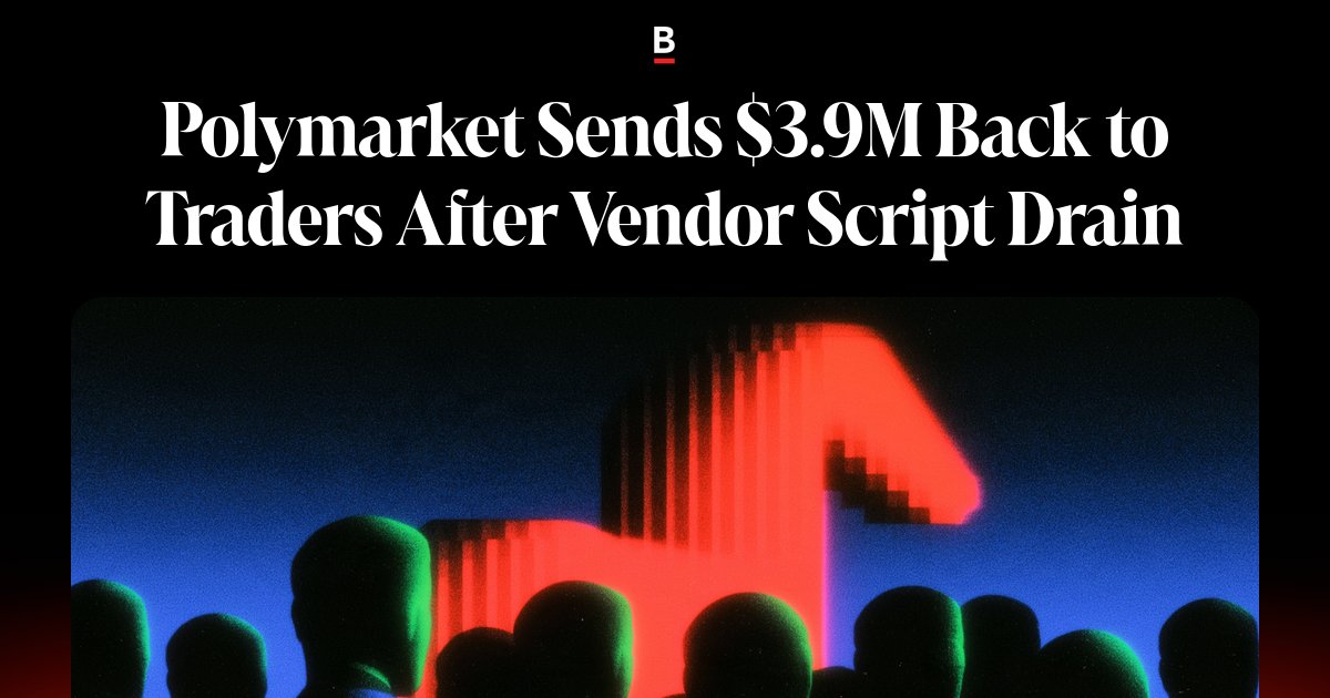 Polymarket Returns .9M to Merchants After Vendor Script Leaked